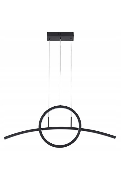 Reality Lustră suspendată LED neagră Evora 339801-30