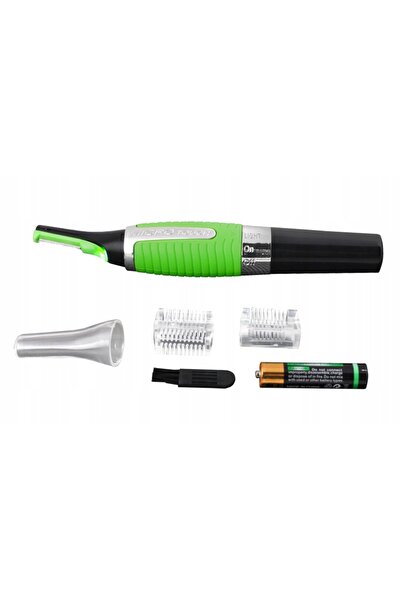 Retoo Trimmer pentru urechi, nas, sprâncene, barbă, aparat de tuns părul, mașină puternică cu accesorii și LED.