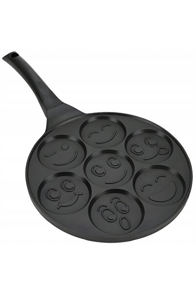 Retoo Tigaie pentru clătite cu ouă 26CM Antiaderentă, Aparat de făcut vafe, T...