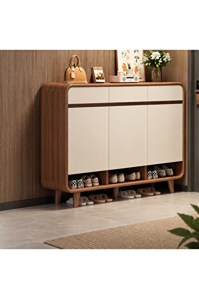 KLNAMAEAAN Shoe Storage Cabinet with Drawers, Large Capacity Entryway Shoe Or...