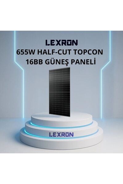 655W 132 CELL 16BB HALF-CUT TOPCON 16BB GÜNEŞ PANELİ