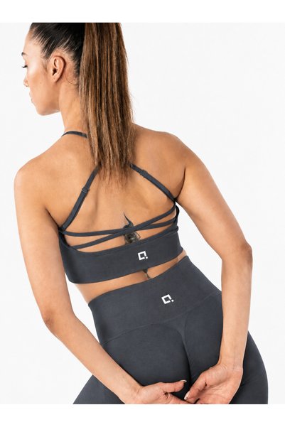 HARSFIT Kadın Bordo Çapraz Sırt Seamless Spor Bra Toparlayıcı Spor Bustiyer Fitness Pilates Yoga Bra
