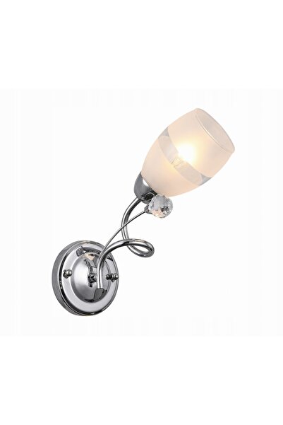 Reality Aplică de perete CRISTAL deco cu abajur ALB