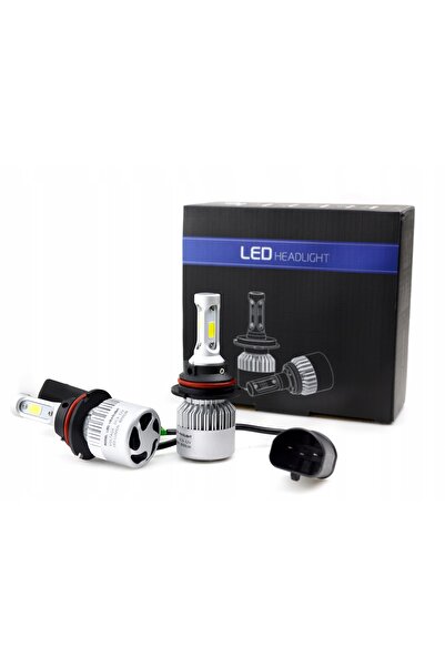 NO BRAND Becuri LED auto HB5 9007 16000lm S2 72W 12V 24V cu ventilator 2 bucăți