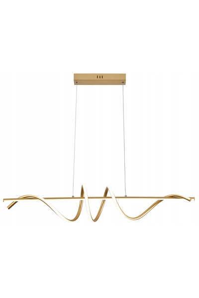 Reality Lustră suspendată aurie LED Serpent 339701-09