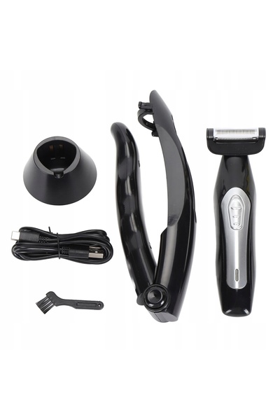 NO BRAND Aparat electric de ras pentru spate pentru bărbați, trimmer corporal...