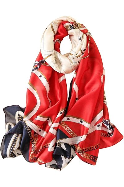 GENERAL Silk Scarf Mulberry Silk Fashion Scarves Long Lightweight Shawl Wrap …