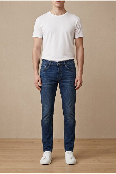 OEM Blugi barbati casual regular fit prespalati cu aspect elegant pentru purt...