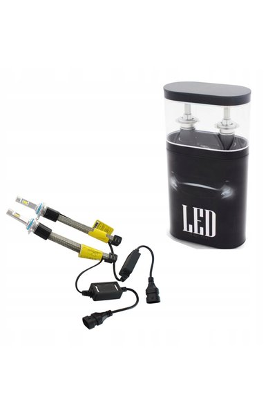 NO BRAND Becuri LED auto HIR2 9012 9600lm R4 80W 12V 24V CANBUS 2 bucăți