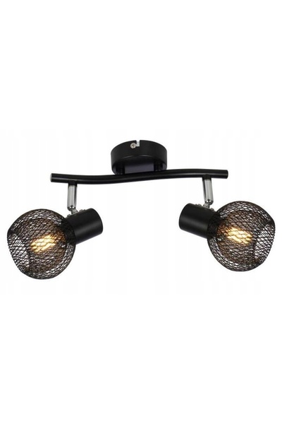 Reality Lampă bandă neagră LORETTO 2pl. 830702-02