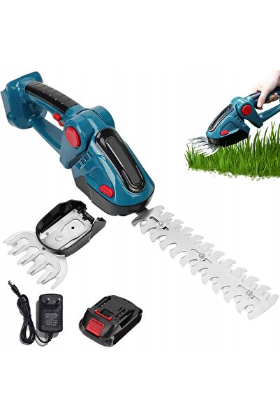 bedee Foarfecă electrică fără fir cu întrerupător dublu 500 W 1500 mAh