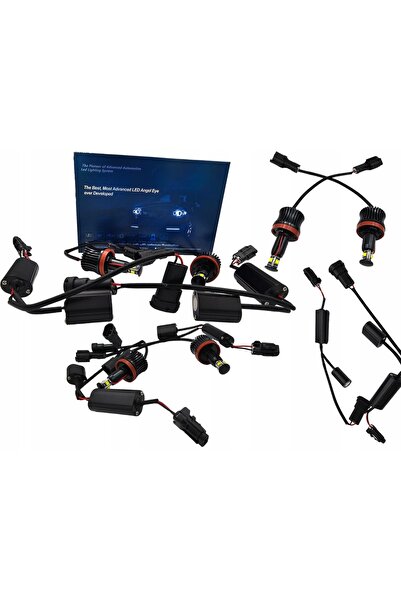 NO BRAND Becuri Inele Luminoase LED H8 BMW E60 E61 E70 E71 E90 E91 Z4 X5 X6 F...