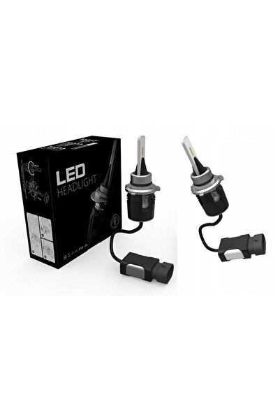 NO BRAND Becuri LED auto MINI HB4 9006 B6 48W 12V 24V CANBUS cu ventilator 2 ...