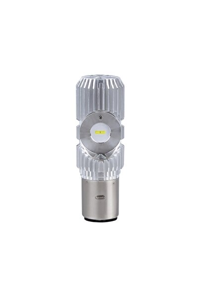 NO BRAND Bec LED Motocicletă Scuter ATV BA20D S2 1400lm 18W Radiator CSP