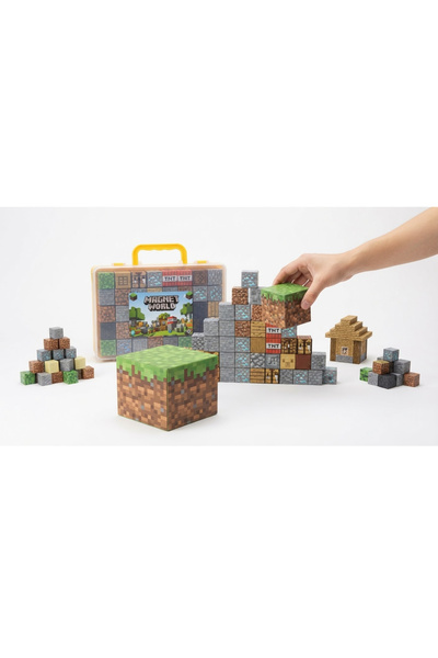 TREND MIX Creative Magnetic Building Blocks Minecrafted Design