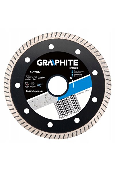 graphite DISC DIAFANT 115X22.2MM TURBO SUBȚIUNE 57H620