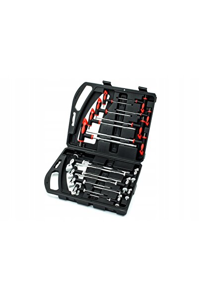 GROSLEY SP. Z O.O. Set de chei și șurubelnițe tip T Grosley, 16 piese, GR56006