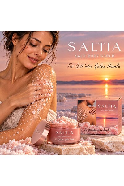 Cosmetics Tuz Gölü Tuzu İle Body Scrub