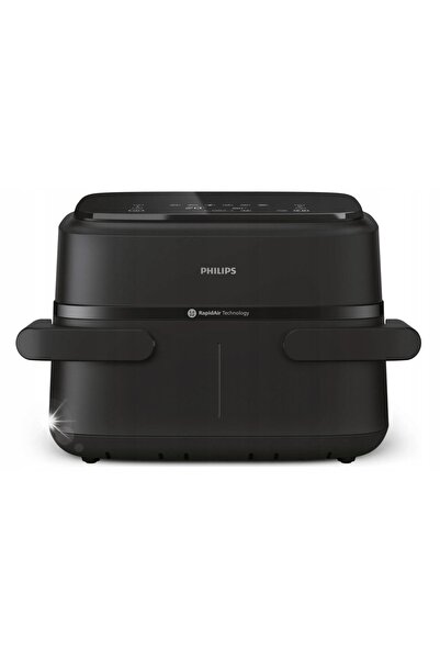 NO BRAND PHILIPS AIRFRYER DUAL BASKET XXL 7,1L FRITIZOR FĂRĂ ULEI 2450W LED