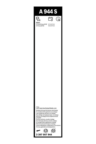 Bosch Lamelă ștergător 3 397 007 944