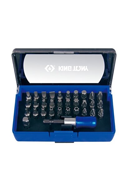 King Tony Set de biți în cutie 1/4 " 1032CQ