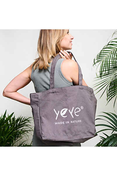 YEYE Made In Nature sac de saună din bumbac gri Gri