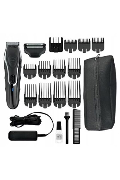 Wahl Kit Trimmer + Ulei pentru Barbă 11 accesorii