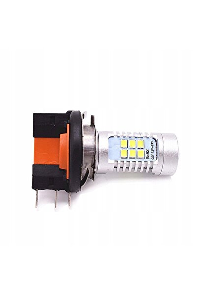 NO BRAND Bec LED alb H15 21 SMD 2835 CANBUS 12V 24V pentru motocicletă