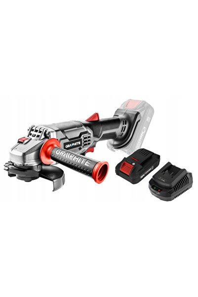 NO BRAND Polizor unghiular cu acumulator GRAPHITE 125MM, baterie 4Ah, 58GE130...