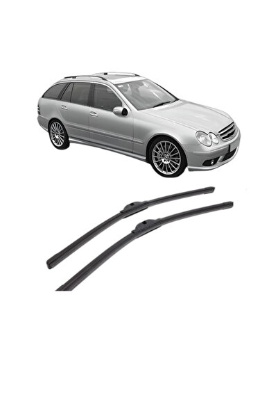Bosch Σετ υαλοκαθαριστήρων MERCEDES-BENZ C-CLASS T-Model (S203) 2001-2007, υα...