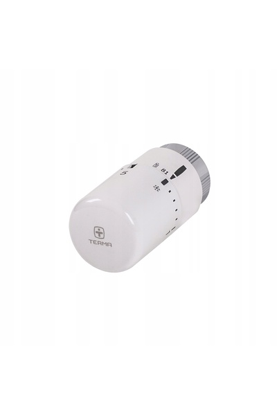 TERMA Cap termostatic SLIM Alb M30x1,5 POLETTI