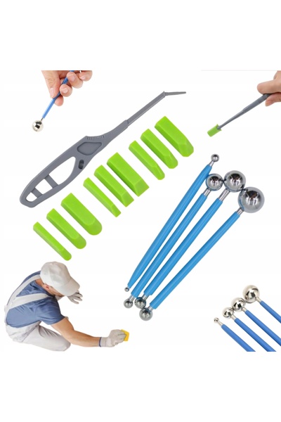 NO BRAND Bile Bețe Spatulă Silicon Cauciuc de silicon Set de silicon Set DIY