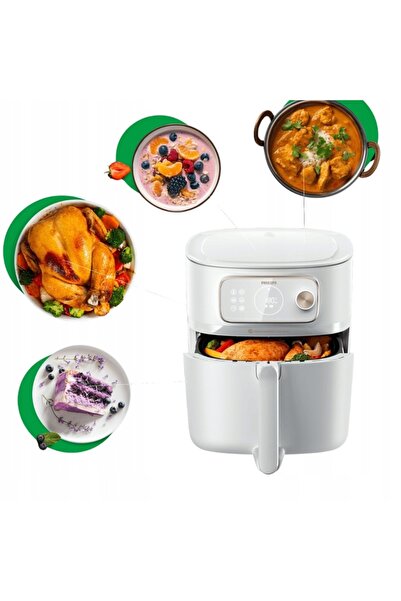 Philips COMBI XXL HD9876/90 2200W 8.3L NEGRU FRITIZOR FĂRĂ ULEI