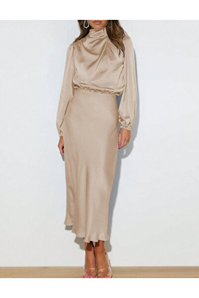 Evendi Long dress, cream