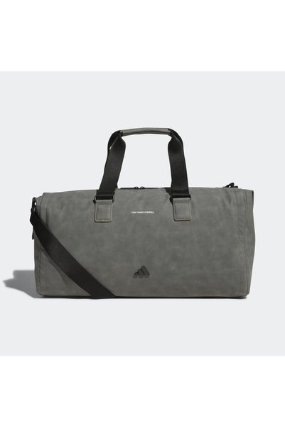 adidas Pu Boston Gray Sports Bag (Is6554)
