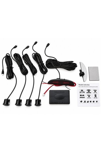 Multimarca Kit universal de senzori de parcare, 18,5 mm, Afișaj digital cu av...