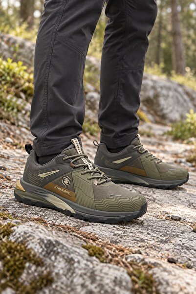 lumberjack Tundra Waterproof Outdoor Men's Shoes Khaki