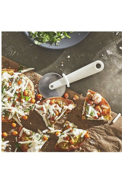 IKEA Uppfylld Pizza Cutter, Dough Cutter, Off-White