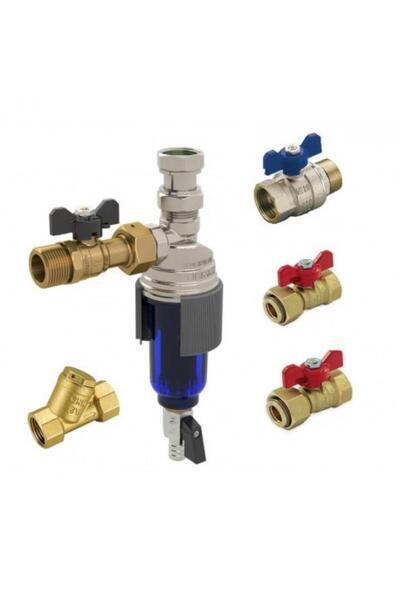 TIEMME Kit de instalare cazan de încălzire cu filtru magnetic T-Mag, 3/4 "