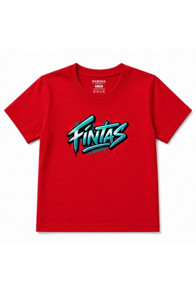 Rabona Fashion Tricou pentru copii Fintas Kuwait cu grafică Urban Graffiti Tu...