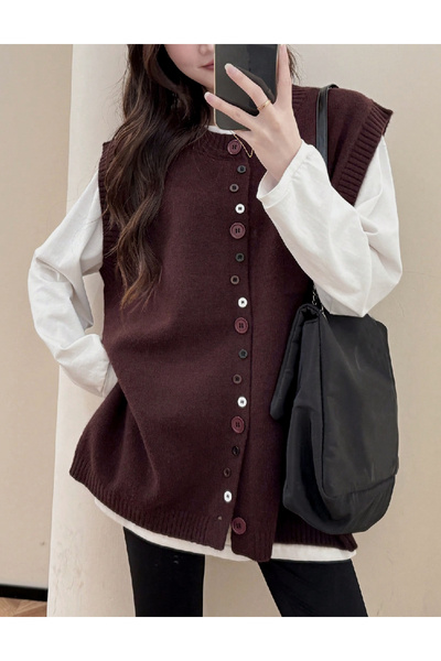 Evendi Vest, Plum