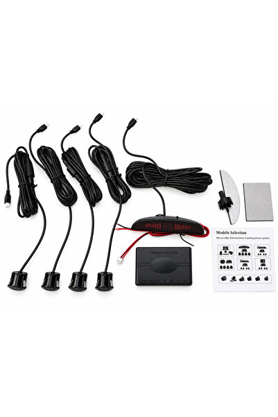 Multimarca Kit universal de senzori de parcare, 22 mm, Afișaj digital cu aver...
