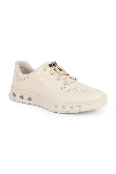 LBR Libero Men's Sneaker H1133 Bone Genuine Antique Leather Laser Ventilation...