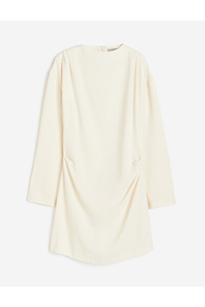 Evendi Short dress, Cream