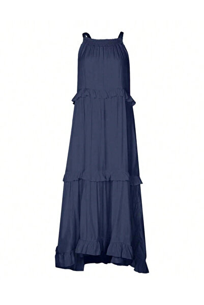 Evendi Long dress, Navy blue