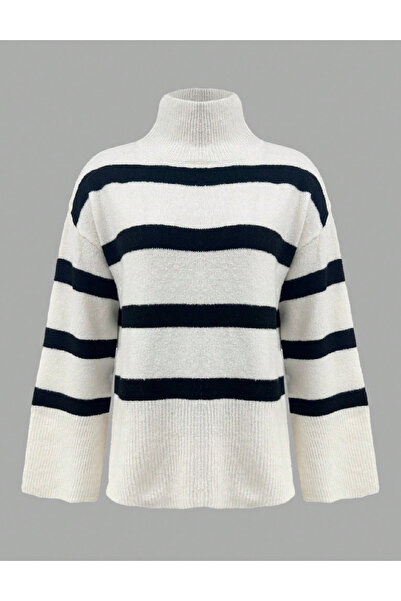 Evendi Blouse, White/Black