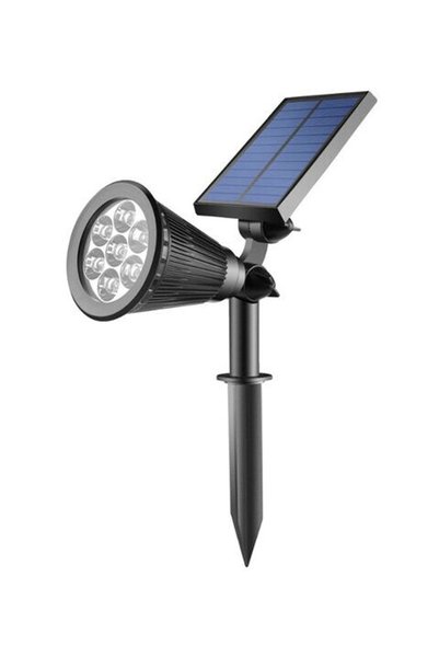 Hummer Solar Powered Floodlight Humer 2W with Green Lighting