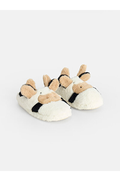 LC Waikiki Women's Plush House Slippers with I Cow Figure from Freezen Store
