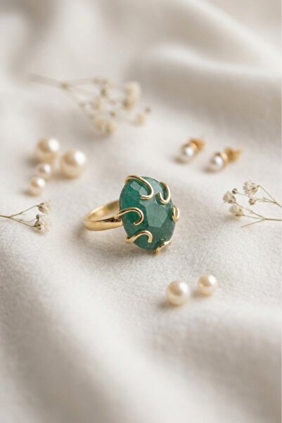 Feyz Tasarım Emerald Ring