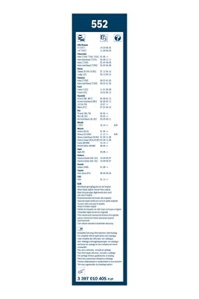 Bosch Lamă ștergător 3 397 010 405